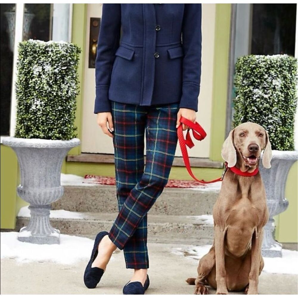 ✨Talbots Plaid Heritage Wool Blend Sz 12Petite Pants✨